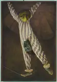 Alton Pickens, The Acrobat, 1947, oil on canvas