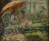 Frederick Carl Frieseke, Study for The Garden Parasol