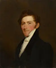 Gilbert Stuart, David Low, 1824, oil on canvas
