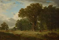 David Johnson, The Giant of the Meadow, oil on canvas