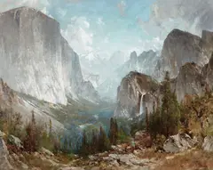 Thomas Hill, Yosemite Valley from Inspiration Point, 1888, oil on canvas