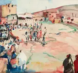 Selden Connor Gile, Taos pueblo