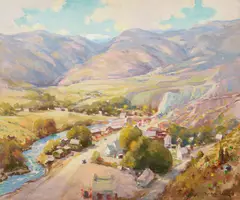 Robert Alexander Graham, Morrison, Colorado, oil on canvas