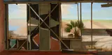 John Langley Howard, Of Time and Place, oil on board