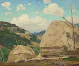 William Wendt, Farmyard Corner