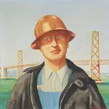 Richard H. Sloan, The Bridge Builder, oil on canvas