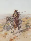 Dear Friend Dutchman, Autographed Letter by Charles Marion Russell, pen and ink on paper, sold Nov 2018