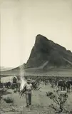 Maynard Dixon, Makin' Camp, 1906, watercolor on paper
