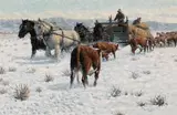 Robert A. Winter, Feeding Time, 1984, oil on masonite