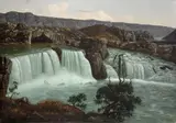 William Samuel Parrott, Shoshone Falls (Snake River, Idaho), circa 1880, oil on canvas