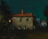 Will Sparks, The Stevenson House, oil on canvas