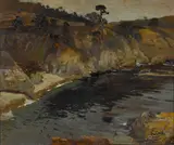 William Frederic Ritschel, California Coast South, oil on board
