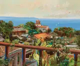 Filastro Mottola, View from 415 Blumont, Laguna Beach