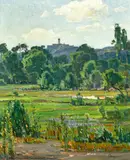 William Wendt, The Mansion