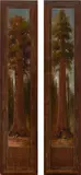 Thomas Hill, Grizzly and Wawona (a pair)