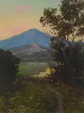 Theodore Wores, Mt. Tamalpais, oil on canvas