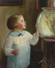 Elanor Colburn, Little Mary, oil on canvas