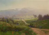 Charles Dorman Robinson, Spring Morning in the Santa Ynez Mountains, Santa Barbara County, California