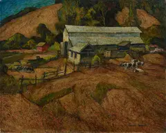 Francis A. Todhunter, Ignacio Ranch, oil on canvas