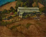 Francis A. Todhunter, Ignacio Ranch, oil on canvas