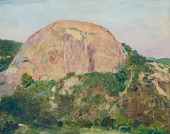 Guy Rose, Eagle Rock, oil on board