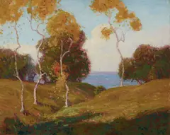 Near the Water's Edge by Dana Bartlett, oil on canvas, offered Apr 2018
