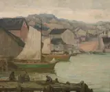Coast Line by Maurice Braun, oil on canvas, offered Apr 2018