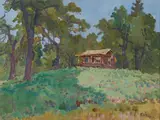 Charles A. Fries, Cabin in the Cuyamacas