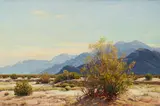 Desert Willow by Paul Grimm, oil on masonite, sold Apr 2018