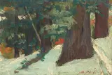 Bert Geer Phillips, A winter landscape