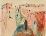 Selden Connor Gile, Southwest Pueblo Scene