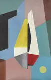 Charles Green Shaw, Untitled (Atomic Flight)