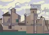 Charles Sheeler, Architectural Cadences