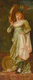 Elihu Vedder, Study for Dancing Girl