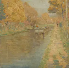 Rae Sloan Bredin, October Day, oil on canvas