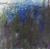 Wolf Kahn, East Penobscot Bay, oil on canvas