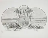 Various Artists, Mr. and Mrs. John Scott Golden Wedding 1827-1877, 1877, bound in full crimson morocco with onlay and gilt decoration by Edward Bosqui Printing Company, San Francisco