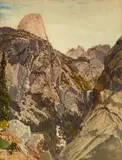 Samuel Colman, Half Dome and Nevada Fall Stream, Yosemite Valley
