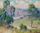 Eucalyptus by Maurice Braun, oil on canvas, sold Nov 2017