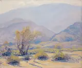 Arthur Hill Gilbert, Coachella Valley, oil on canvas