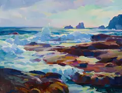 Barse Miller, Afternoon Light, Laguna, oil on canvas