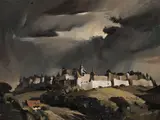 Rex Brandt, Carcassone, Portugal, 1967, oil on canvas