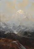 Mt. McKinley by Sydney Laurence, oil on paper, sold Nov 2017