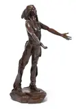 Charles Henry Humphriss, Appeal to the Great Spirit, bronze with dark brown patina