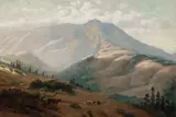 Ludmilla Welch, Cattle beneath Mount Tamalpais