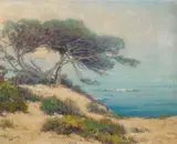 William Louis Otte, Incoming Fog, Monterey Coast, California