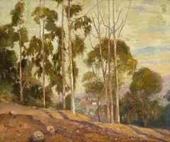 Martin Jacob Jackson, Palisades, circa 1920, oil on canvas