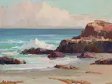 Jack Wilkinson Smith, The Grand Pacific, oil on masonite