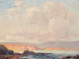 Jack Wilkinson Smith, Late Summer Sky, oil on artistboard