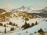 William Wendt, Winter, Mt. Rainier, Paradise Valley
